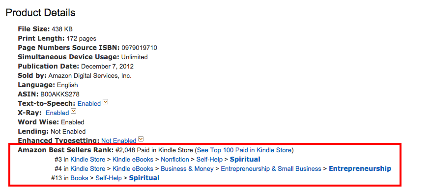 amazon-best-seller-rank-morning-miracle